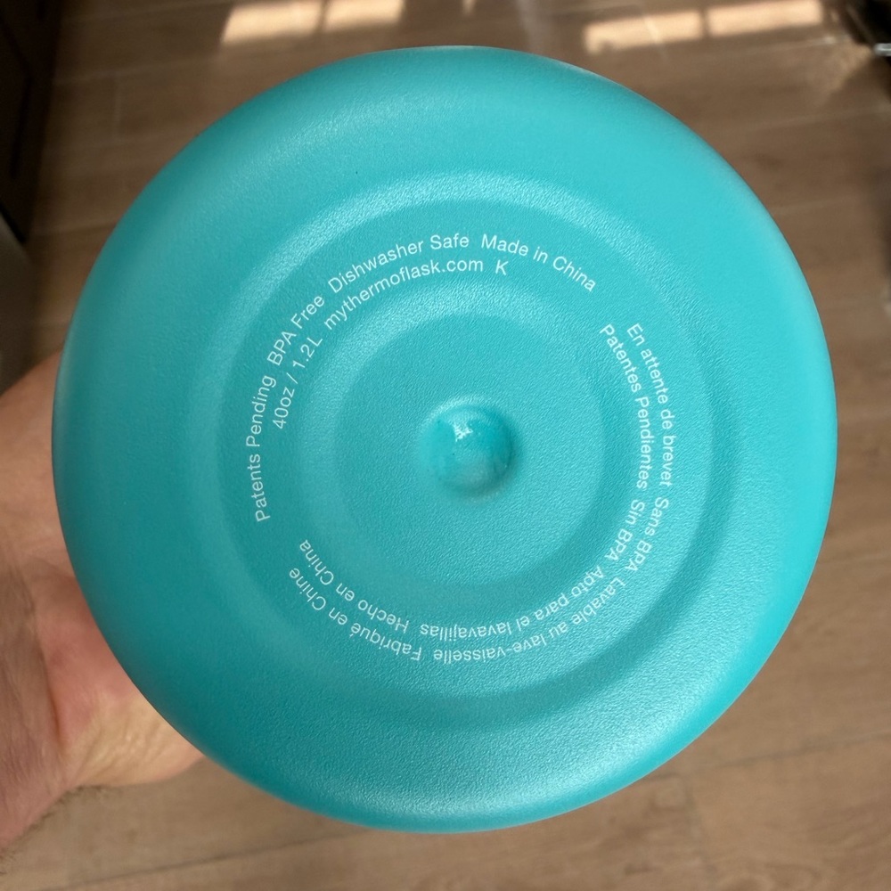 ThermoFlask 40oz Insulated Stainless Steel Water Bottle - Teal - Picture 6 of 6